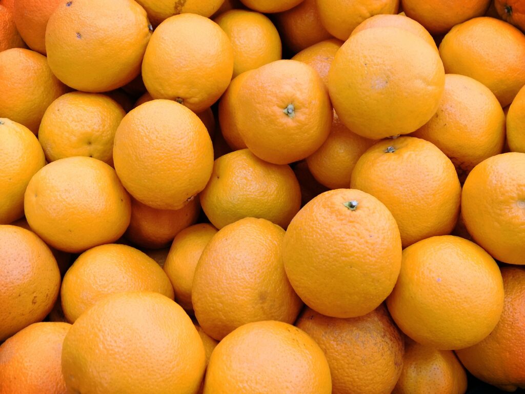 Naranjas frescas, fuente natural de vitamina C